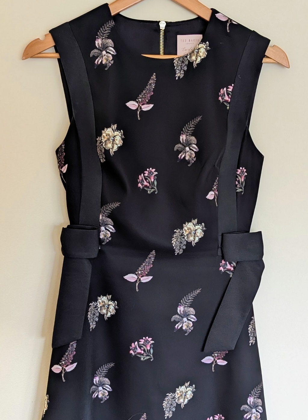 Ted Baker London Lalima Pirouette Bow Fit & Flare Dress.